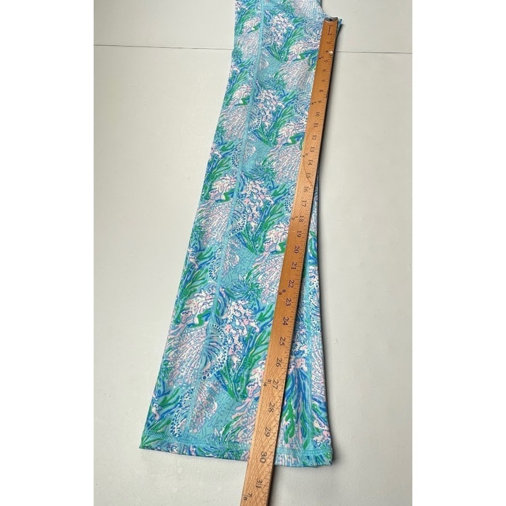 Lilly Pulitzer Luxletic  Carpe Vita Jumpsuit Womens Small Blue Floral Tropical - Picture 12 of 14